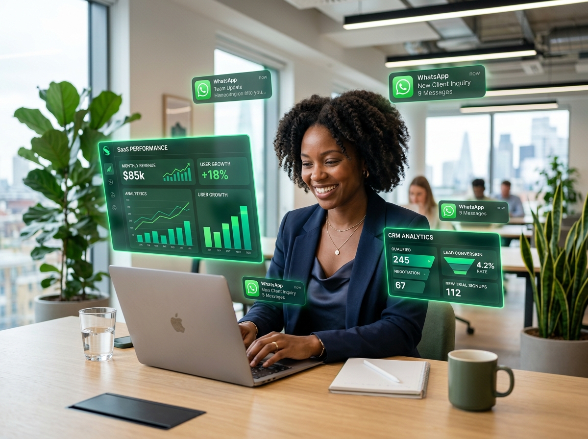 SaaS CRM & WhatsApp Platform